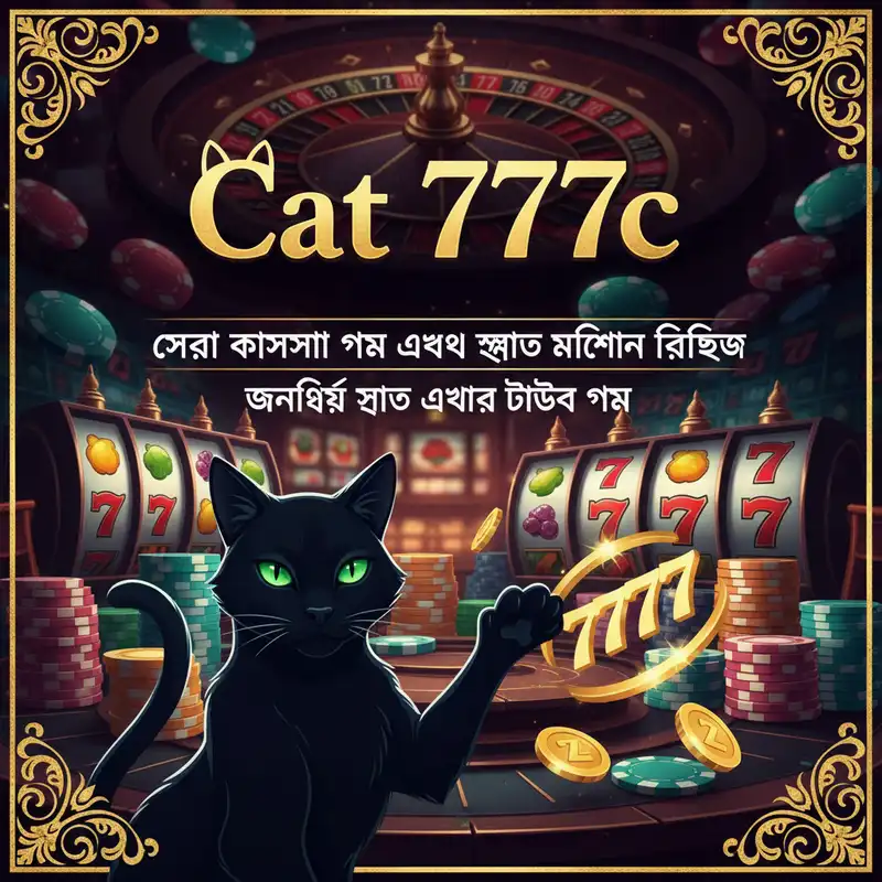 Cat 777c ক্যাসিনো গেম এবং স্লট মেশিন