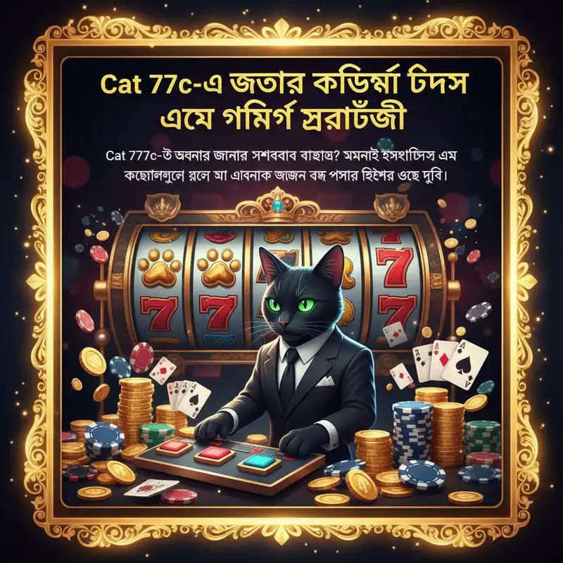 Cat 777c গেমিং টিপস এবং স্ট্র্যাটেজি ব্যানার